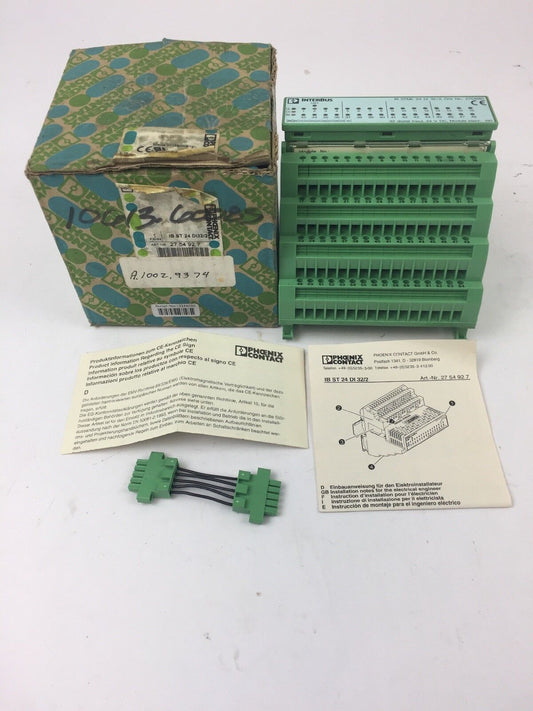 PHOENIX CONTACT IB ST 24 DI 32/2 INTERBUS INPUT MODULE