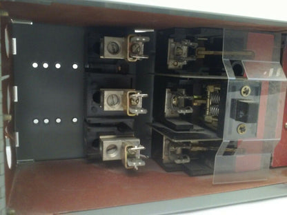 WESTINGHOUSE FDPT3211R SER.B FUSIBLE TWIN PANELBOARD SWITCH  3P 30A 240V 7.5HP