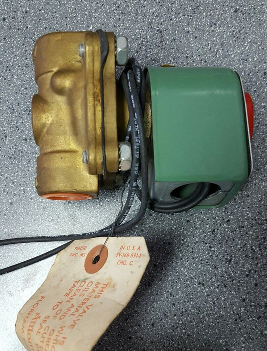 Asco 1/2" HOT WATER VALVE 8210C94HW 120V 60H