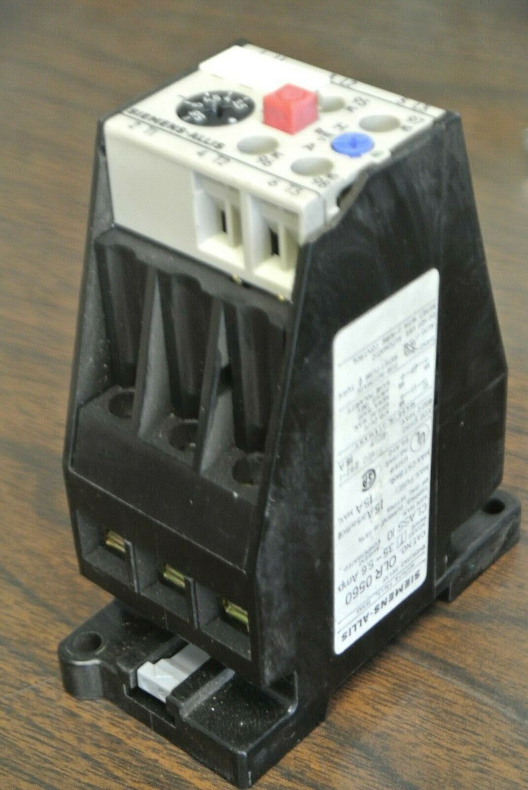 SIEMENS-ALLIS OLR0560 OVERLOAD RELAY 3.5-5.6 AMP