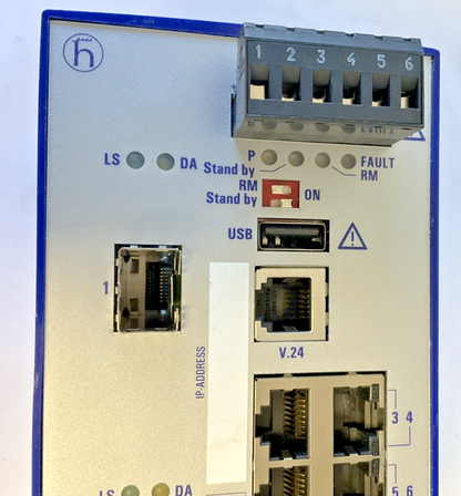 HIRSCHMANN RS30-0802O6O6SDAEHH09.1.00 RAIL SWITCH 60VDC 30VAC