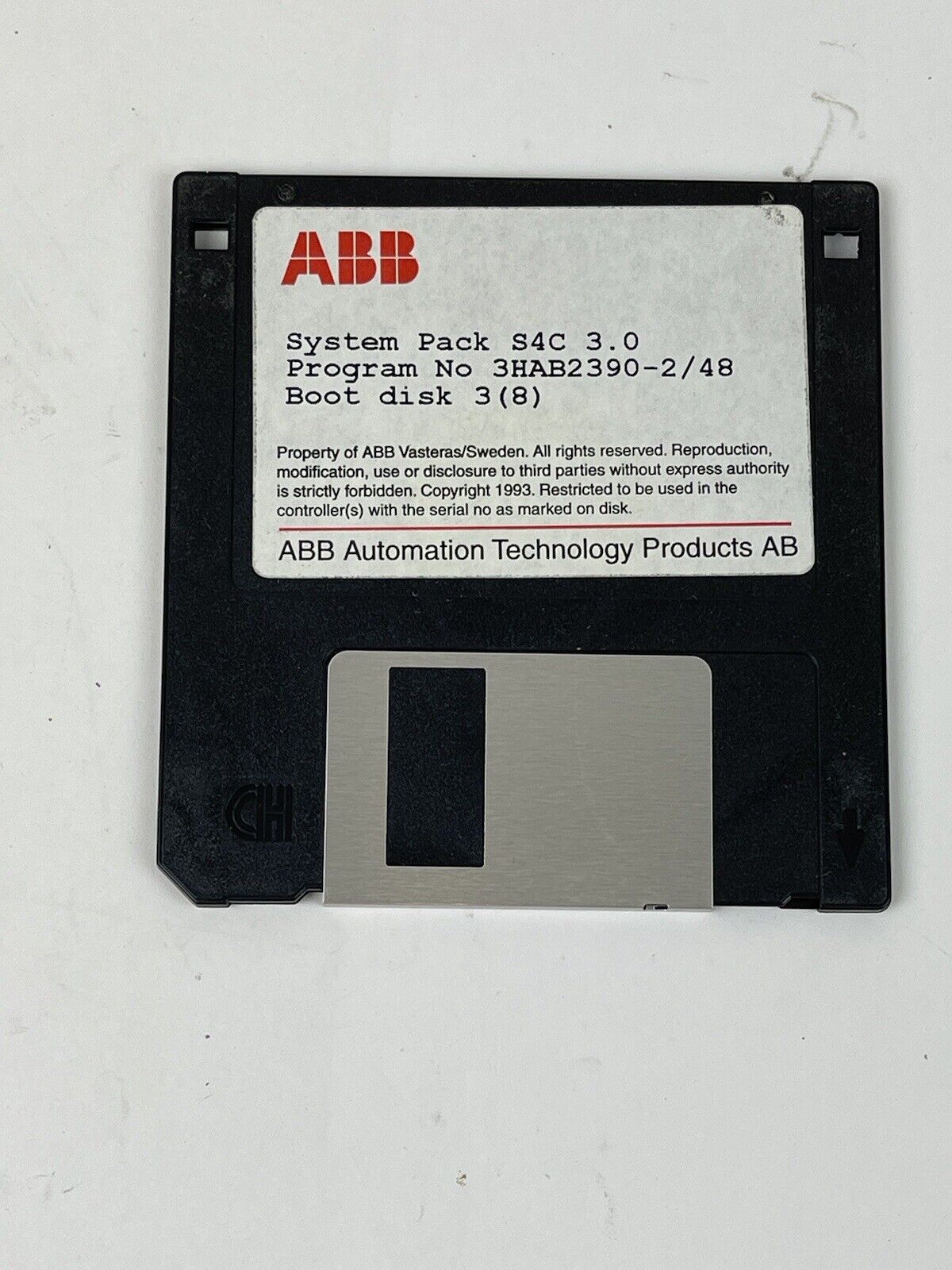 ABB ROBOTICS - 64A-01643 - RobotWare - 4 DISKS - SYSTEM PACK S4C 3.0 - SEE DESC.