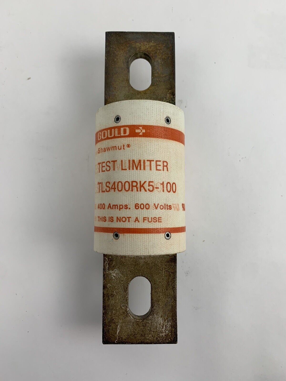 Gould Shawmut TLS400RK5-100 400A 600V Test Limiter (NOT A FUSE)