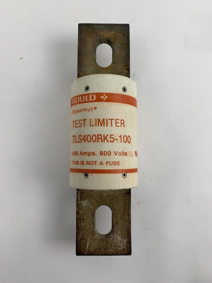 Gould Shawmut TLS400RK5-100 400A 600V Test Limiter (NOT A FUSE)