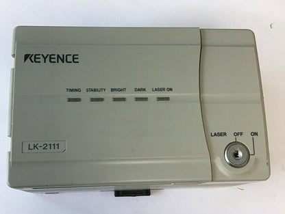 KEYENCE LK-2111 LASER CONTROL **NO KEY**