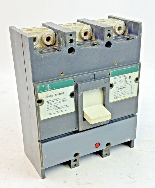 GE - TJD432400X2 - INDUSTRIAL CIRCUIT BREAKER - 3 POLE/240 VAC/400A