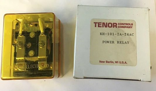 TENOR KH-101-2A-24AC POWER RELAY 24VAC