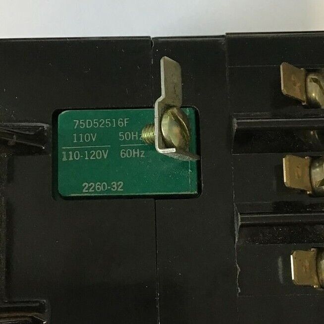 HARNISCHFEGER 479Q5D1 CONTROL RELAY 600V 3POLE 10A