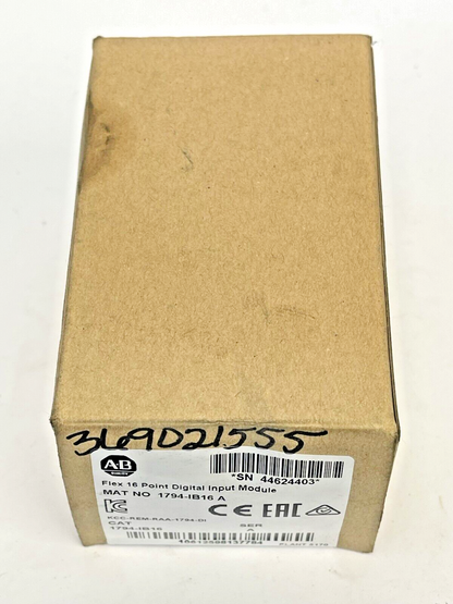 ALLEN BRADLEY - 1794-IB16 SER A - FLEX  16 POINT DIGITAL INPUT MODULE