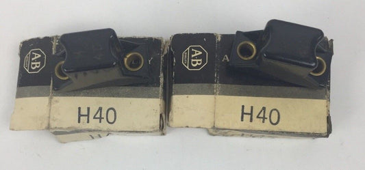 ALLEN BRADLEY H40 HEATER ELEMENT LOT OF 2