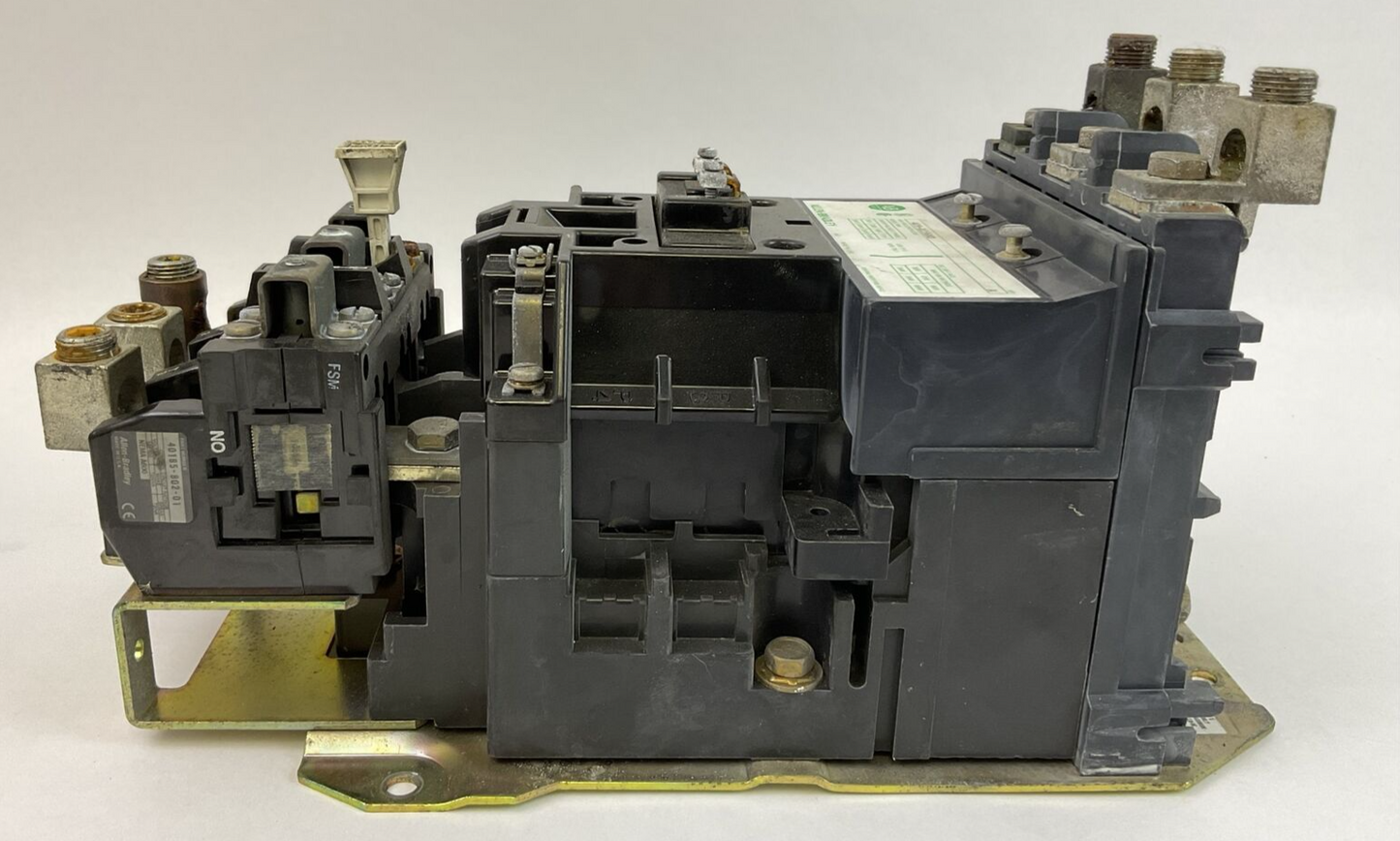 ALLEN BRADLEY 409-E156ND STARTER 600VAC 156A SER A COIL 115-120V 60HZ