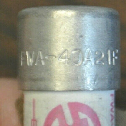 BUSSMANN FWA-40A21F HIGH-SPEED SEMICONDUCTOR FUSE / 40A / 150V / NEW SURPLUS