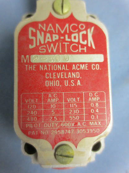 NAMCO EA220-30005 SNAP LOCK LIMIT SWITCH - NEW SURPLUS in BOXES