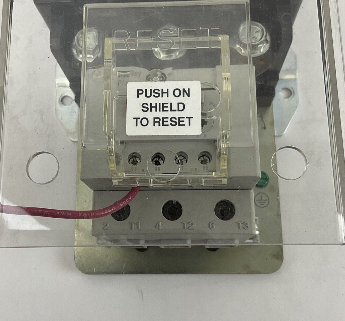 ALLEN BRADLEY 500F-DOD930 STARTER SER.C SIZE3 600V 50HP 600VAC