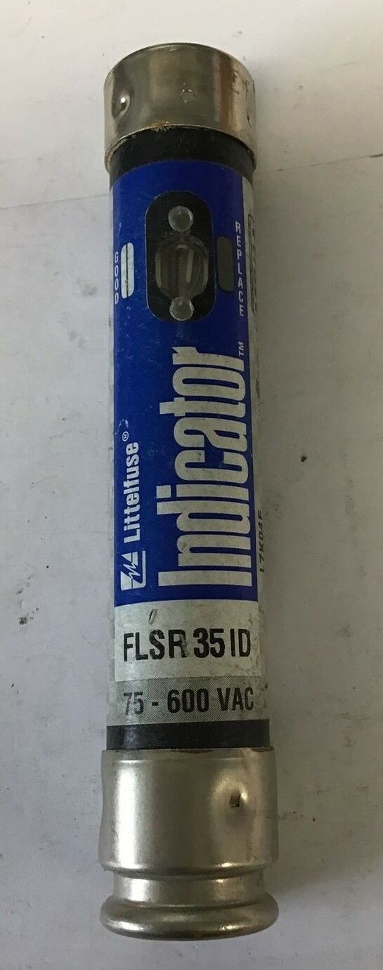 LITTLEFUSE FLSR 35 ID INDICATOR FUSE CLASS RK5  300VDC 300VAC ***LOTOF4****