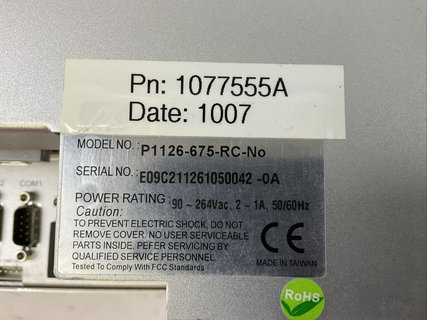 AXIOMTEK P1126-675-RC-NO INTERFACE 90-264VAC 2-1A
