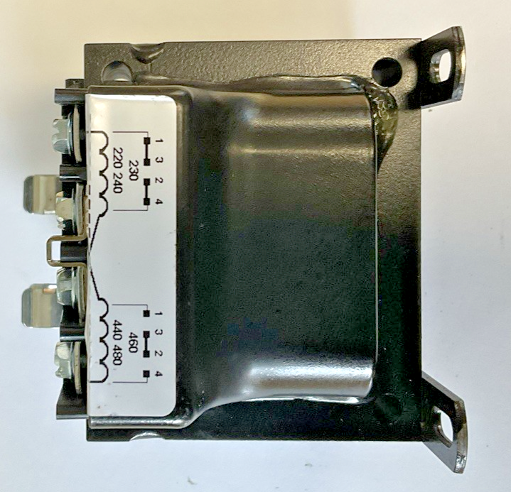 SIEMENS MT0075A CONTROL TRANSFORMER 75VA 50/60HZ PRIM.230X460V SEC.115V