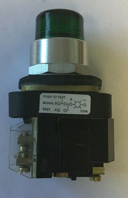 ALLEN BRADLEY 800T-PT16 120V SER. T 50/60HZ PUSH BUTTON GREEN