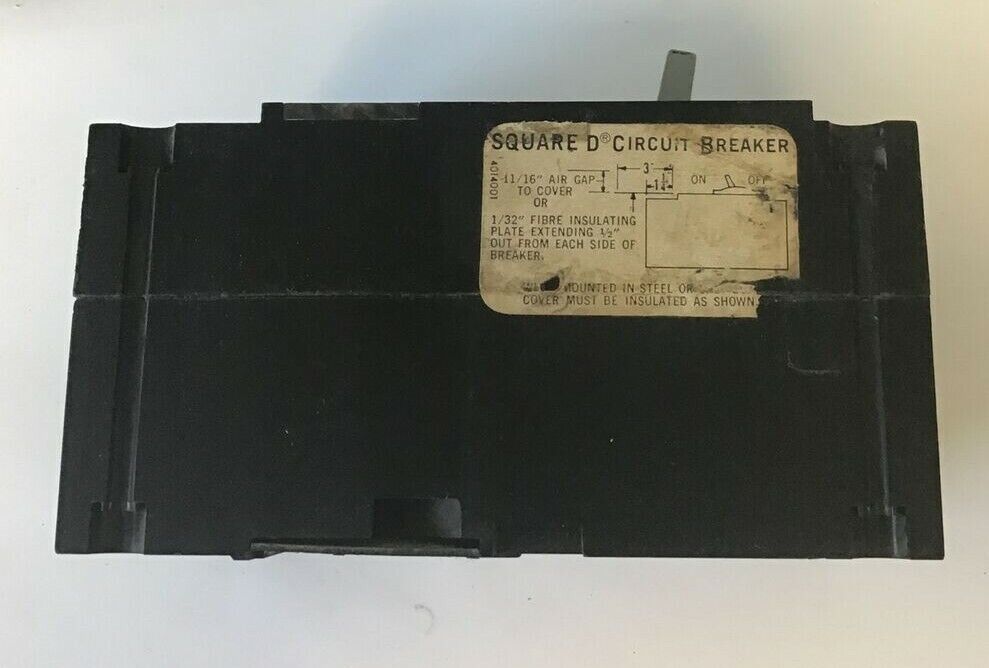 SQUARE D FHL 36020-V CIRCUIT BREAKER 600VAC 20AMP