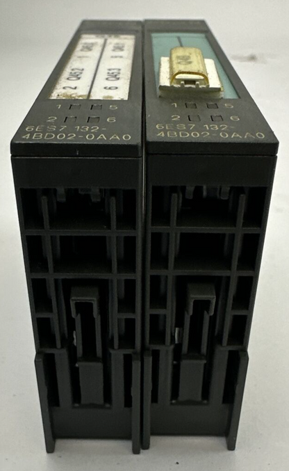 SIEMENS 1P 6ES7 132-4BD02-0AA0 SIMATIC S7 DIGITAL OUTPUT 24VDC 0.5A (LOT OF 2)