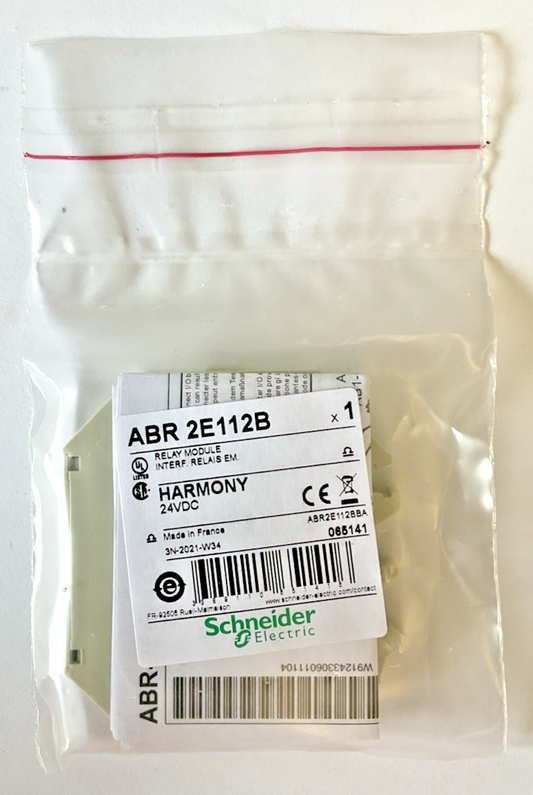 SCHNEIDER ELECTRIC ABR 2E116F RELAY MODULE 125VAC/DC 120..127V 60HZ
