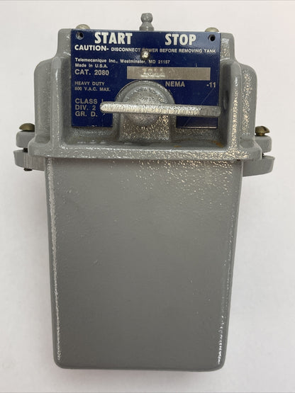 TELEMECANIQUE 2080-ZQ11 PUSHBUTTON STATION 600VAC