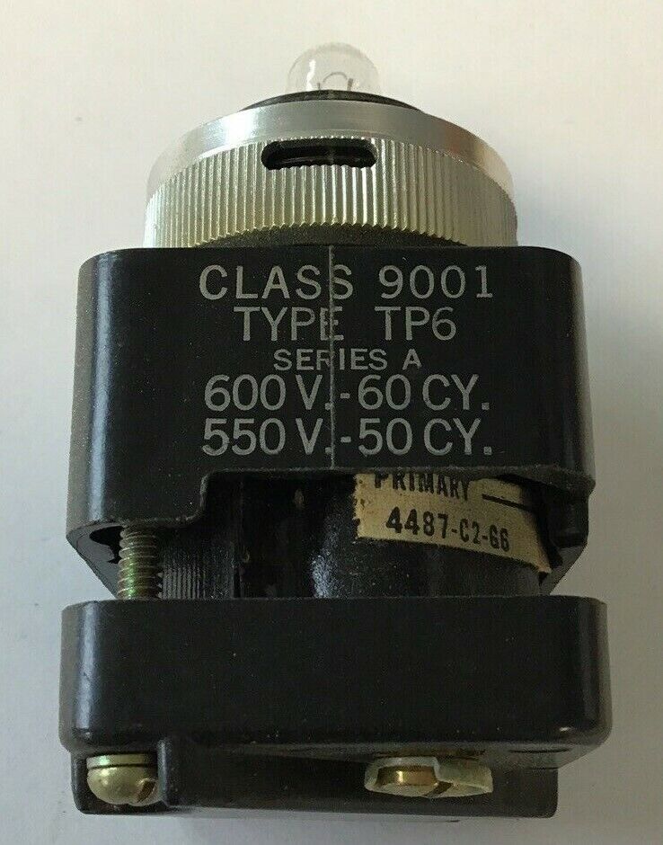 SQUARE D 9001 TP6 PILOT LIGHT SER.A