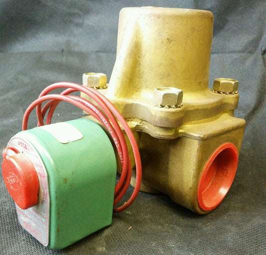 ASCO 8210B80 10-300PSI 120V-AC 1-1/4 IN NPT SOLENOID VALVE D522467