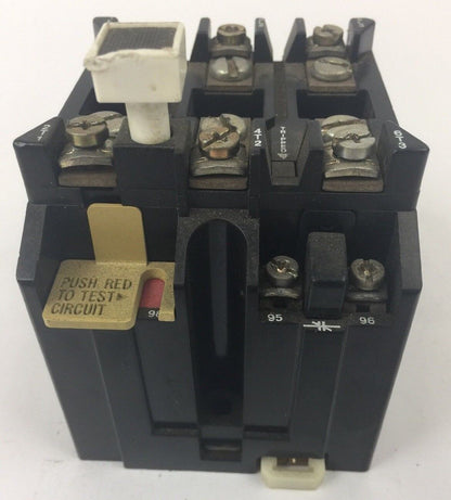 ALLEN BRADELY 592-JOV16 OVERLOAD RELAY SER A 120-600VAC NEMA A600
