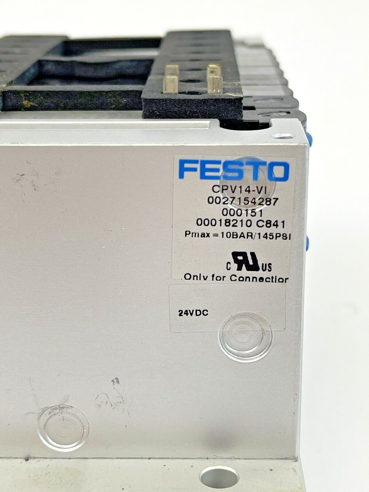 FESTO CPV14-V1 -VALVE MANIFOLD-W/ PNEUM CONNEC. PLATE, C402(2), C102(5), BD02(1)