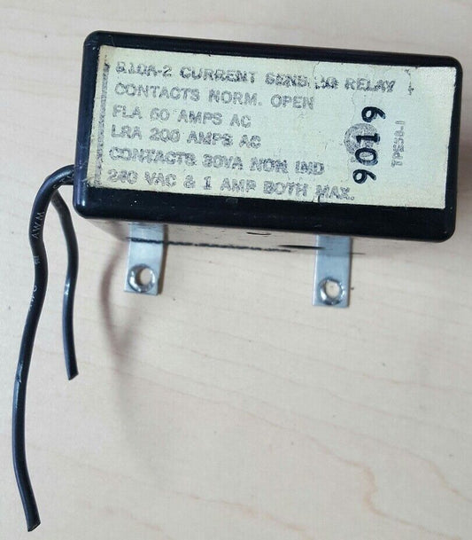 R10A-2 Johnson Controls Current Sensing Relay, 60 FLA, 30-240 VA