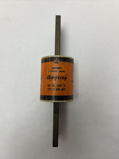 SHAWMUT A4BY1600 FORM 480 AMP-TRAP TYPE 55 1600AMPS FUSE