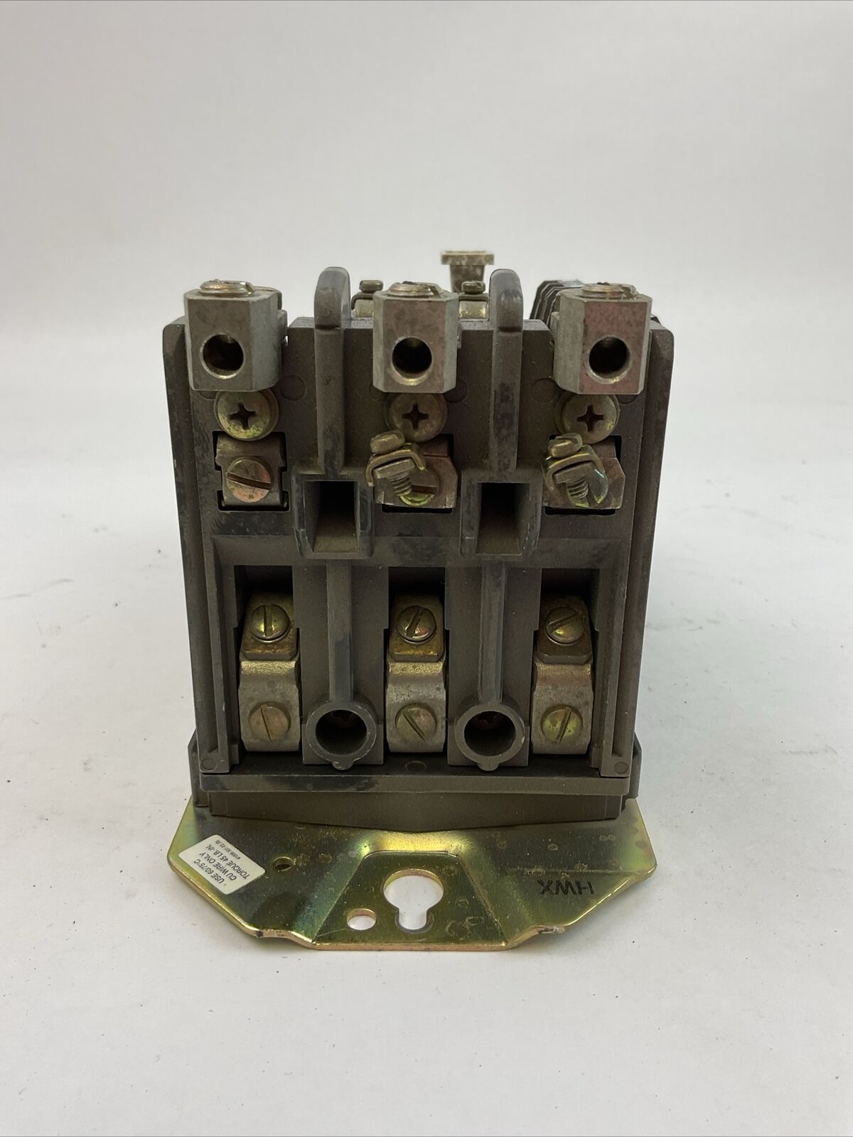 ALLEN BRADLEY 509-COD SIZE 2 STARTER SER B 45A 600VAC COIL 115-120V W/W61 HEATER