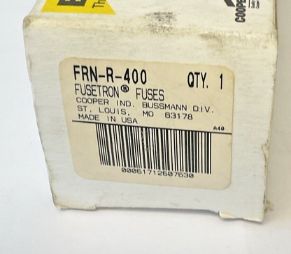 BUSSMANN FRN-R-400 FUSETRON 250VAC RK5