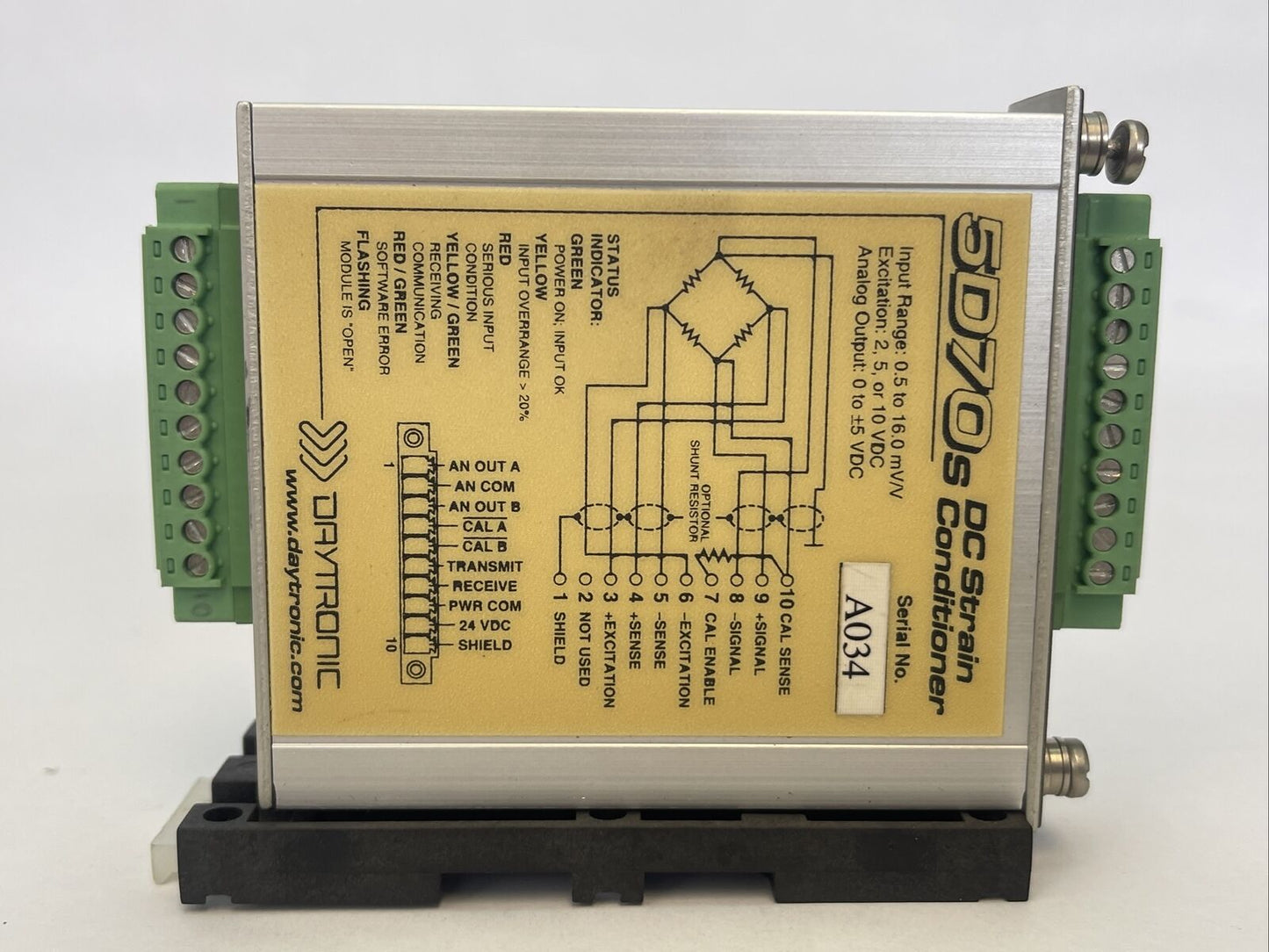 DAYTRONIC 5D30  DC STRAIN CONDITIONER