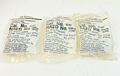 ITE / SIEMENS *LOT OF 3* - TC1Q1 - BREAKER LUG KIT  - FOR EQ FRAMES (6 PC/ PKG)