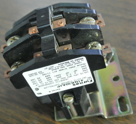 FURNAS 41NB30AJP DEFINITE PURPOSE CONTACTOR 24VAC, 30A, 3-POLE - NEW SURPLUS