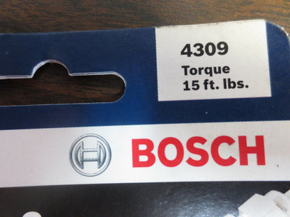 BOSCH 4309 PLATINUM +2 SPARK PLUGS - NEW SURPLUS in ORIGINAL TWIN PACK