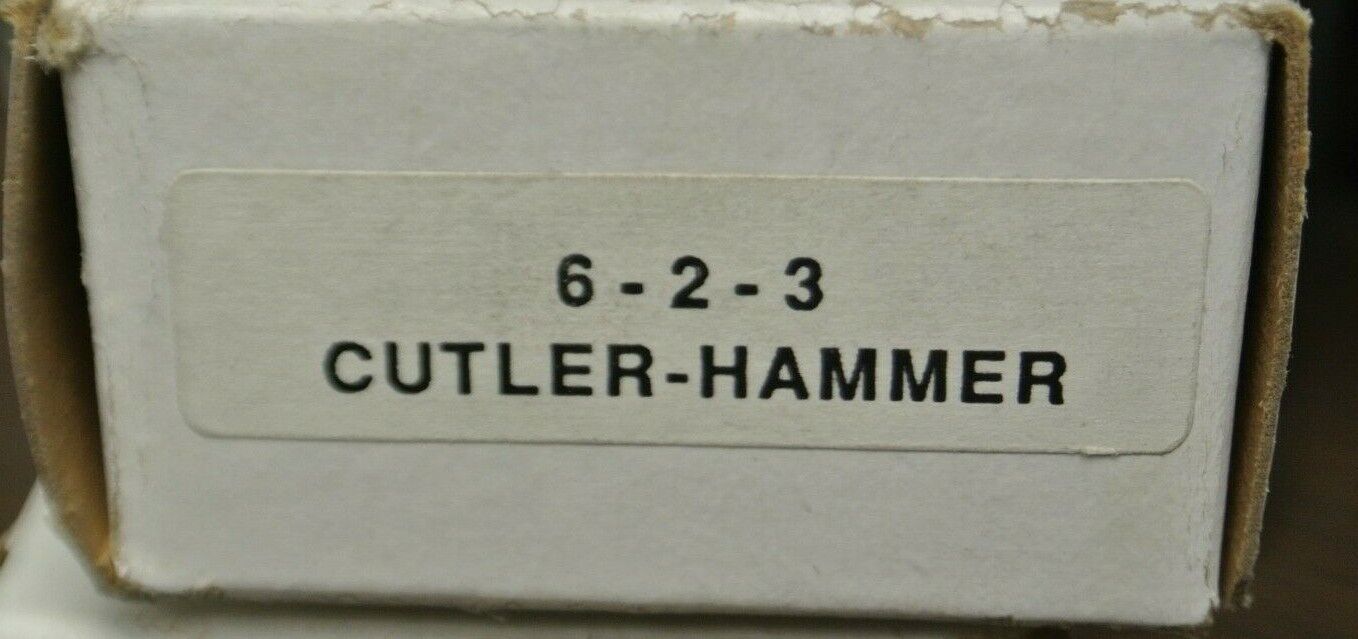 CUTLER-HAMMER 6-2-3 CONTACT KIT / SIZE 00 / 3 POLE / NEW SURPLUS