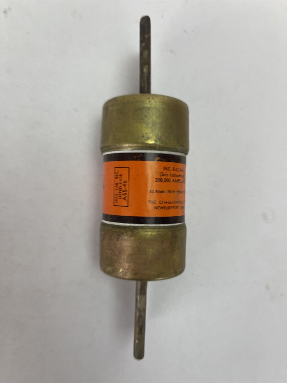 SHAWMUT A4J110 AMP-TRAP CURRENT LIMITING FUSE NEMA CLASS J 110AMP 600VAC