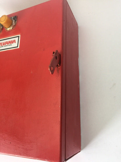 SYLVANIA CLARK CONTROL 10665 FIRE PUMP ALARM PANEL
