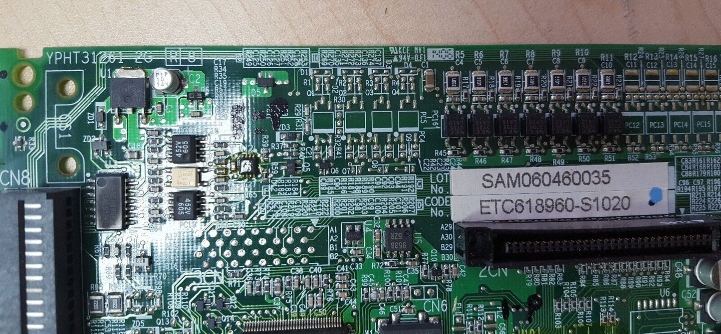 YASKAWA ELECTRIC PC BOARD YPHT31261-2G ONLY