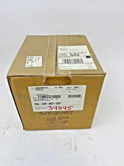 WINSMITH - E13MDTS21000EK - WORM GEAR REDUCER - E13MDTS 30 LR 56C - 30:1 RATIO