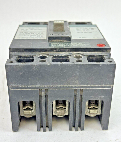 GE - TED134YT100A - MOLDED CASE SWITCH - 3 POLE, 100 A, 480 VAC