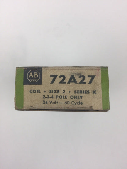 ALLEN BRADLEY 72A27 COIL 24V 60HZ