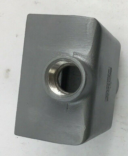 HUBBELL FD20-2 PIN&SLEEVE BACK BOX 20AMP 4&5 WIRE DEVICES 1"HUB