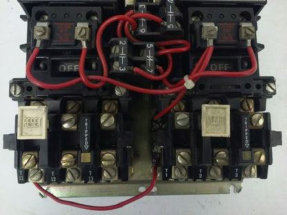 ALLEN BRADLEY, 520E-BOB , SER. C, STARTER, SIZE 1, 600V, 27A, 3PH, 120V COIL