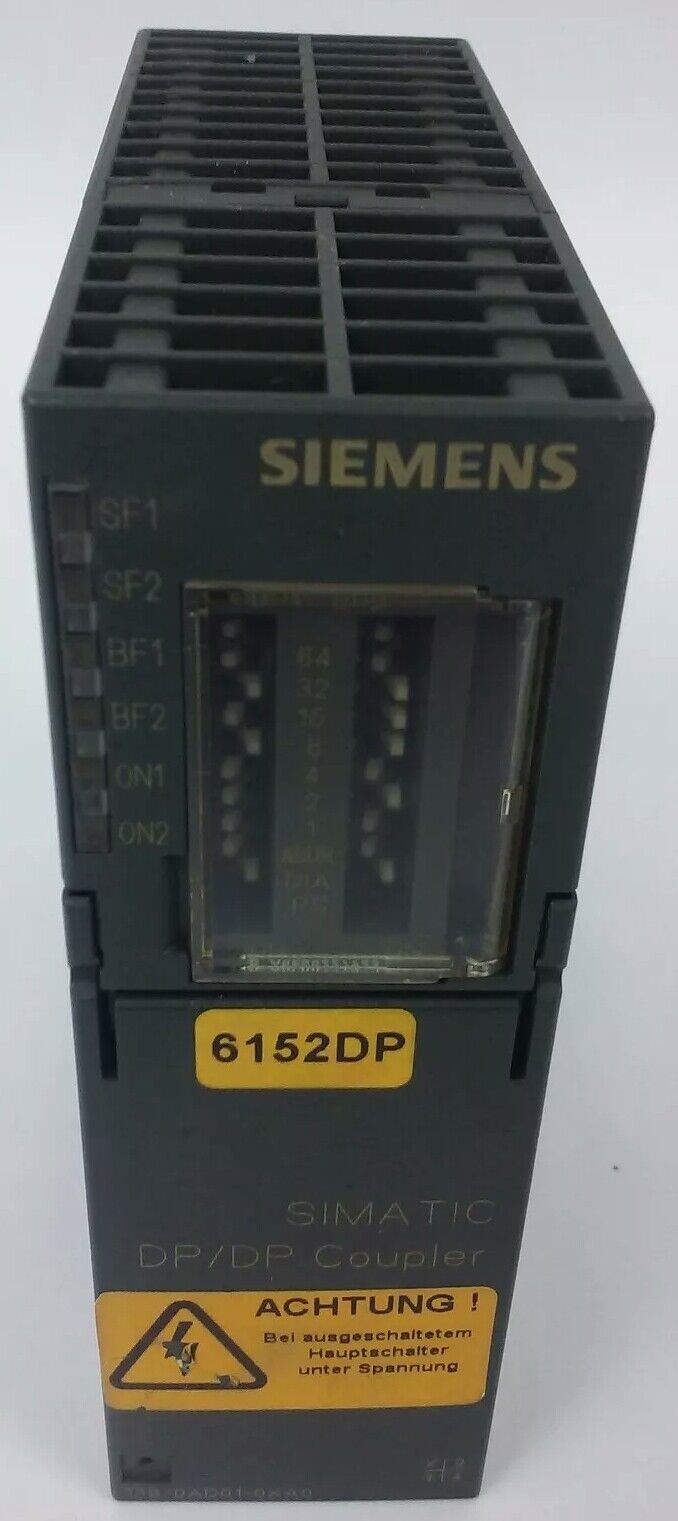 SIEMENS 6ES7 158-0AD01-0XA0 SIMATIC S7 DP/DP COUPLER, 6ES7158-0AD01-0XA0