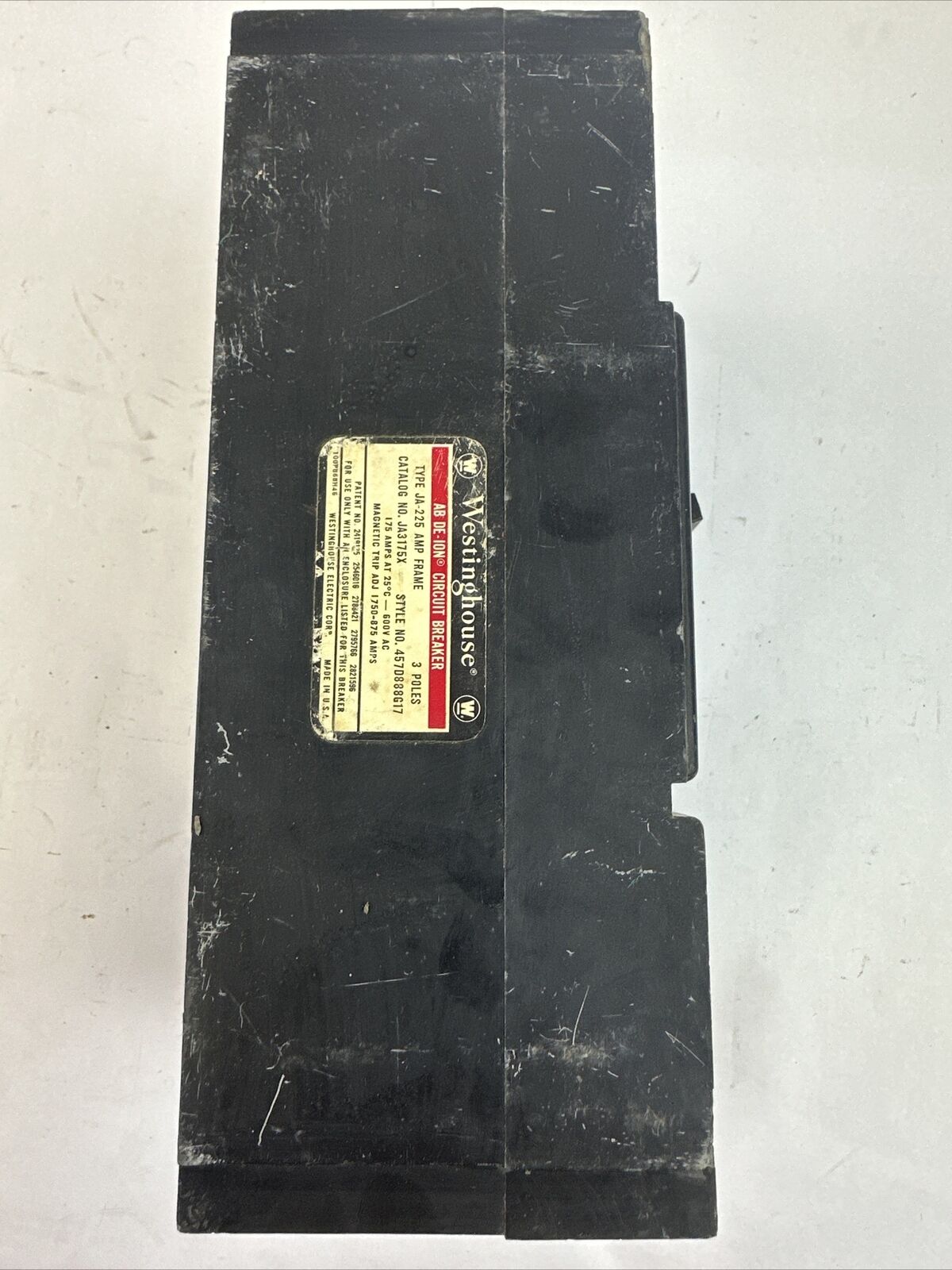 ITE JA3175X CIRCUIT BREAKER 175A 3POLE 600VAC