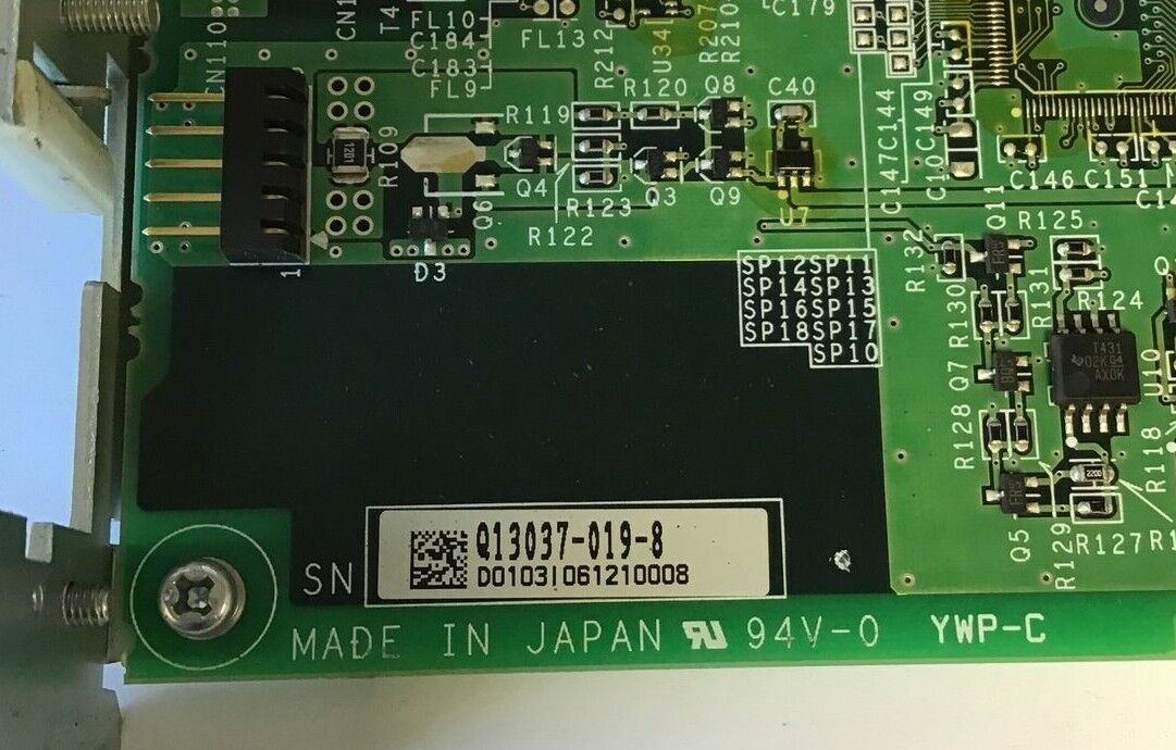 YASKAWA JANCD-YIF01-1E CONTROL BOARD REV.B12